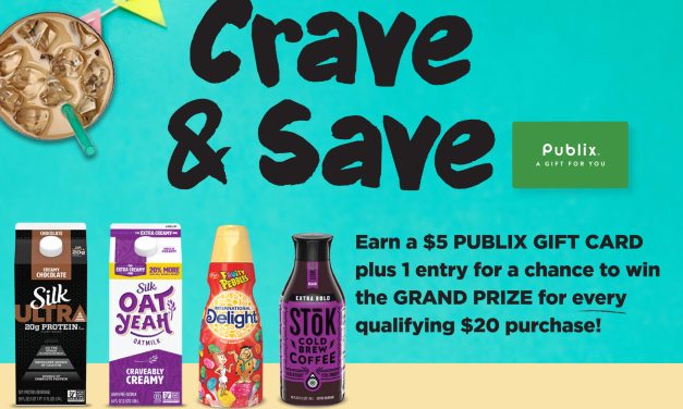 Earn Publix Gift Cards With The Crave & Save Program – Shop Through 4/15!