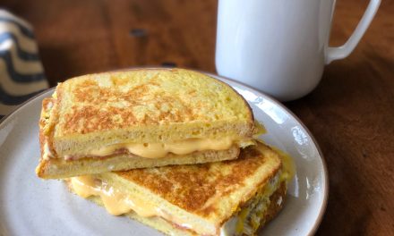 Try A Bacon & Cheese Omelet Sandwich For A Quick And Delicious Breakfast You Can Enjoy Any Day Of The Week!