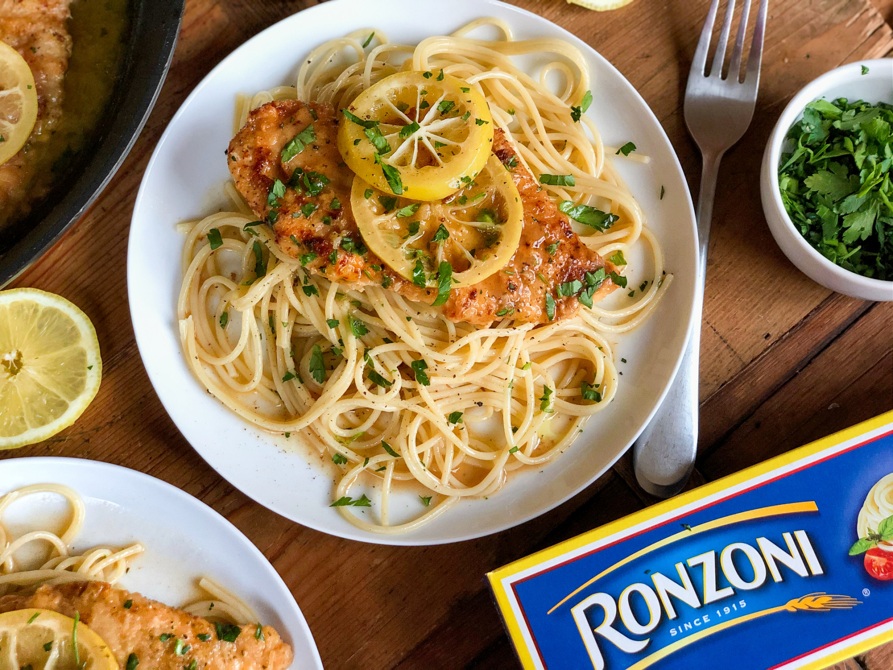 Chicken Francese with Spaghetti Auto Draft on I Heart Publix 1095