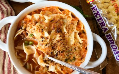 Use Your No Yolks Noodles To Whip Up A Batch Of This Delicious Chicken Parmesan Soup