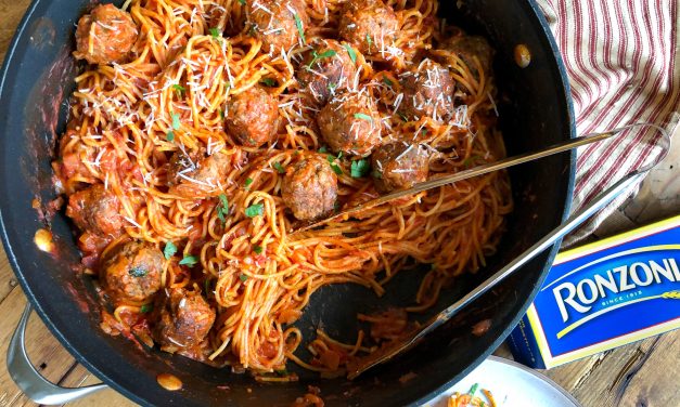 Try This One-Pot Thin Spaghetti And Meatballs Recipe – Easy And Packed WIth Amazing Flavor!