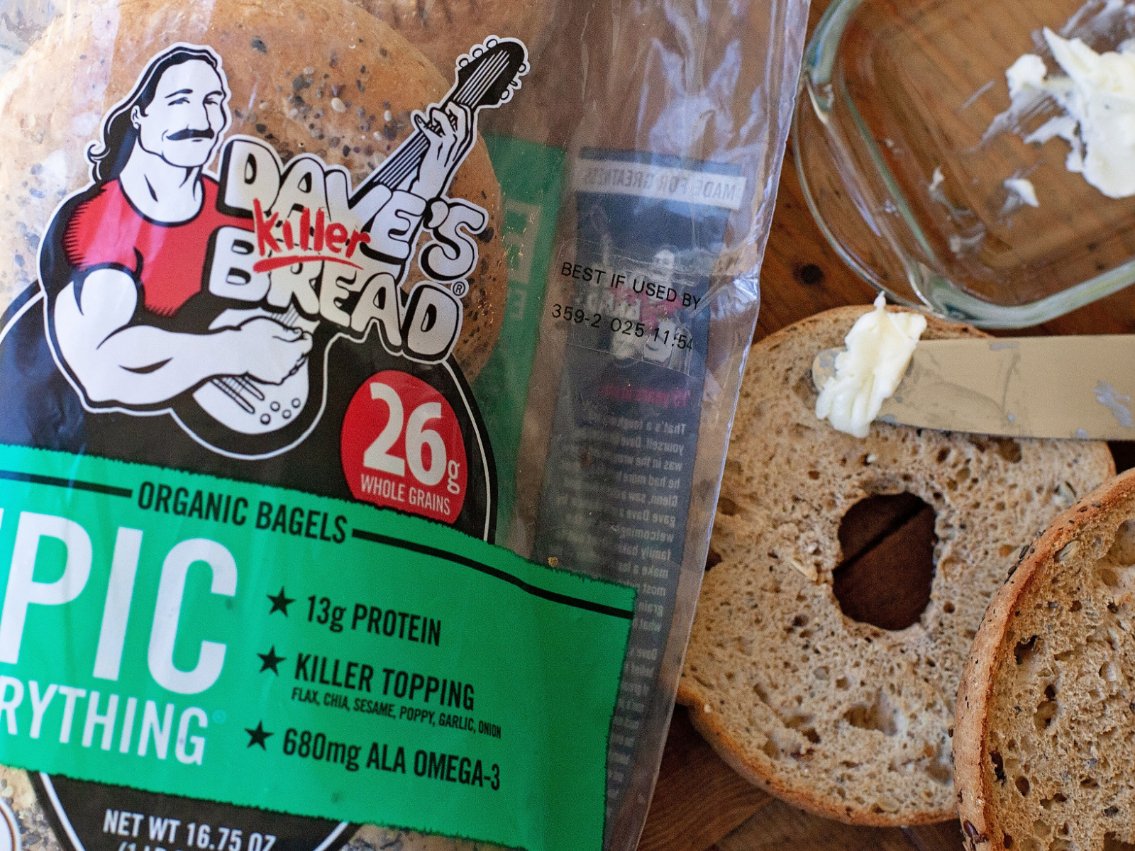 Dave’s Killer Bread Organic Bagels & English Muffins Just $2 At Publix – Plus Cheap Breakfast Bread