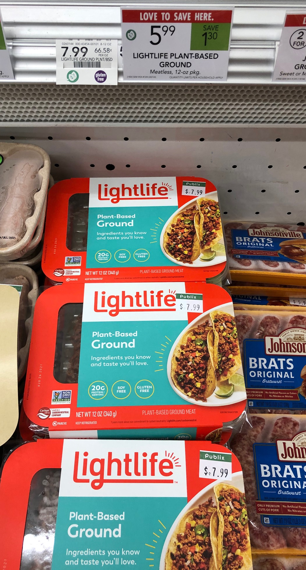 Lightlife PlantBased Ground Just 3.99 At Publix (Regular