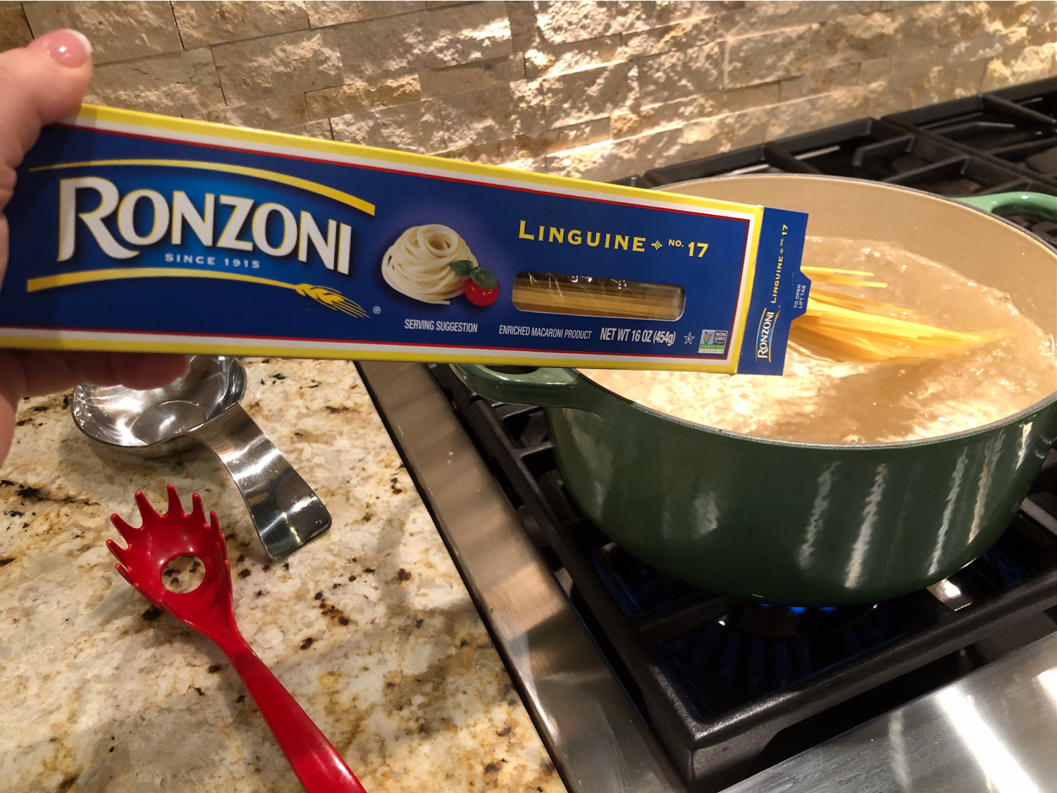 Spinach and Ricotta Linguine on I Heart Publix 2