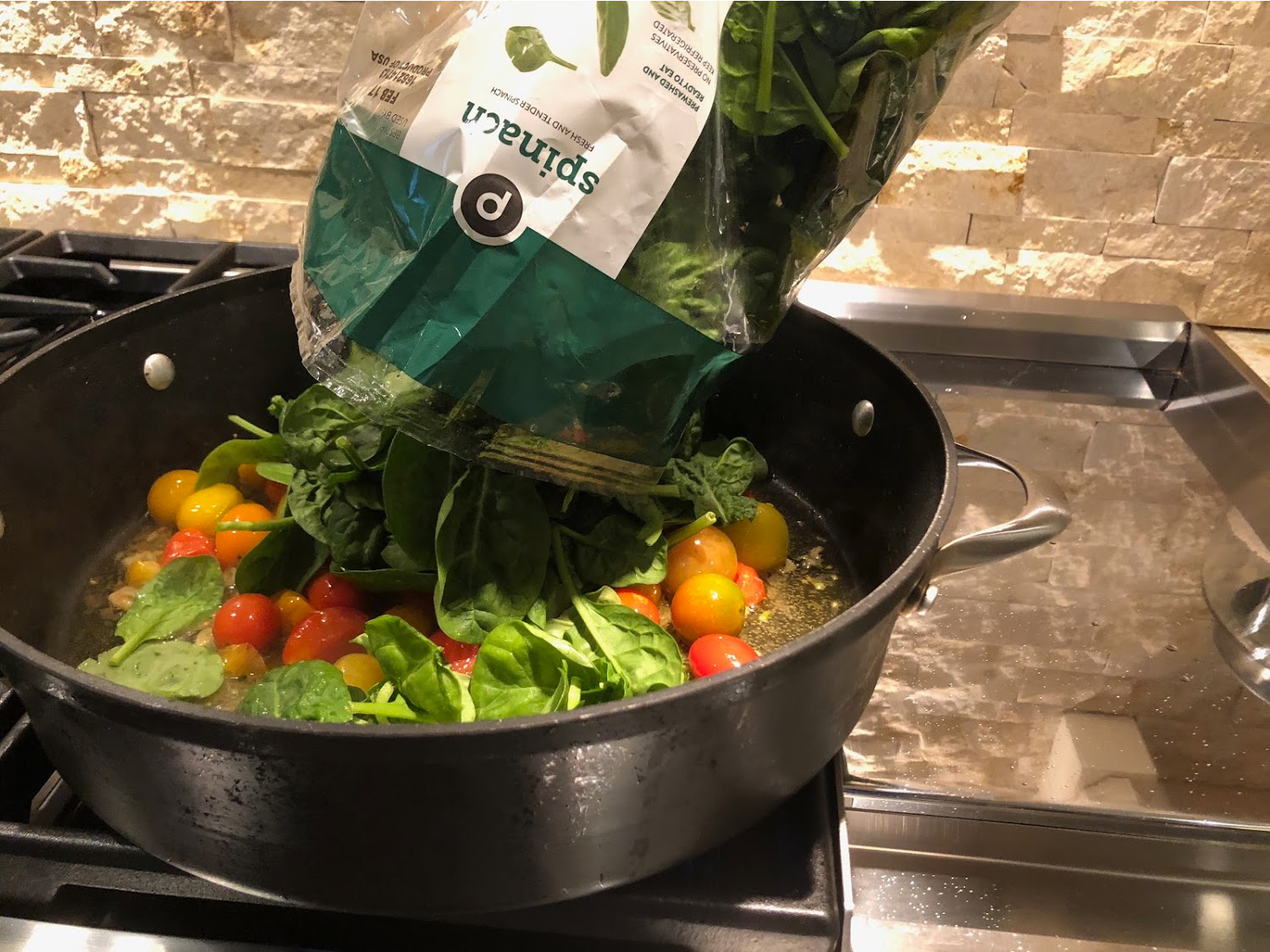 Spinach and Ricotta Linguine on I Heart Publix 3