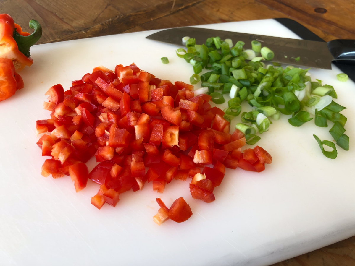 Sausage & Shrimp Frittata - Super Simple Weeknight Recipe Made With Eckrich Sausage on I Heart Publix 1