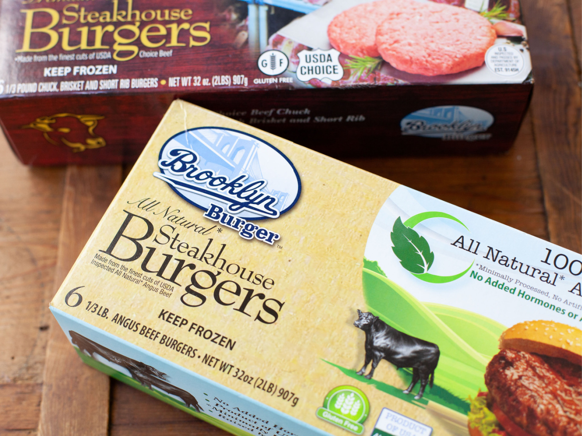 Stock Your Freezer With Delicious Brooklyn Burger Steakhouse Burgers - On Sale NOW At Publix on I Heart Publix