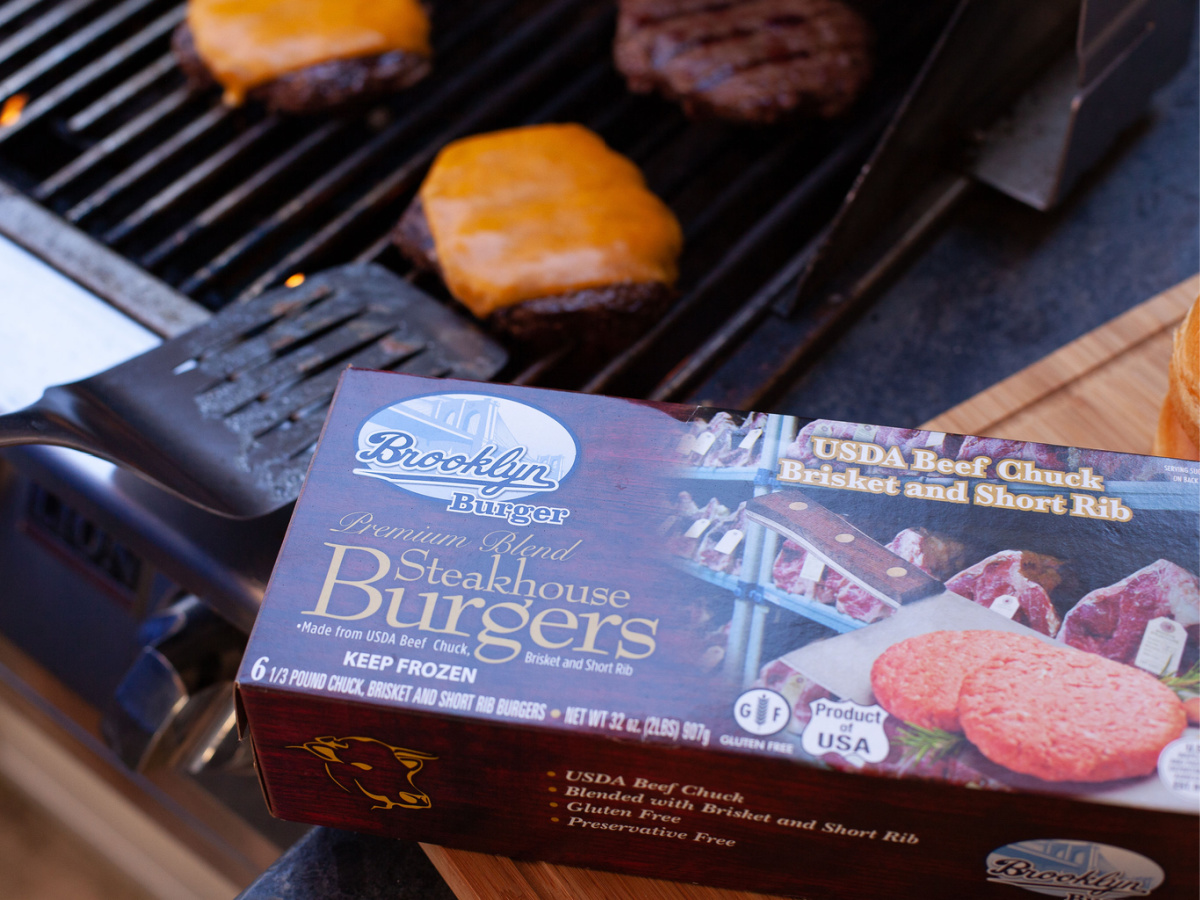 Stock Your Freezer With Delicious Brooklyn Burger Steakhouse Burgers - On Sale NOW At Publix on I Heart Publix 1