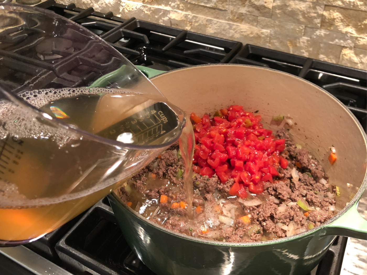 Meaty Lasagna Noodle Soup on I Heart Publix 4