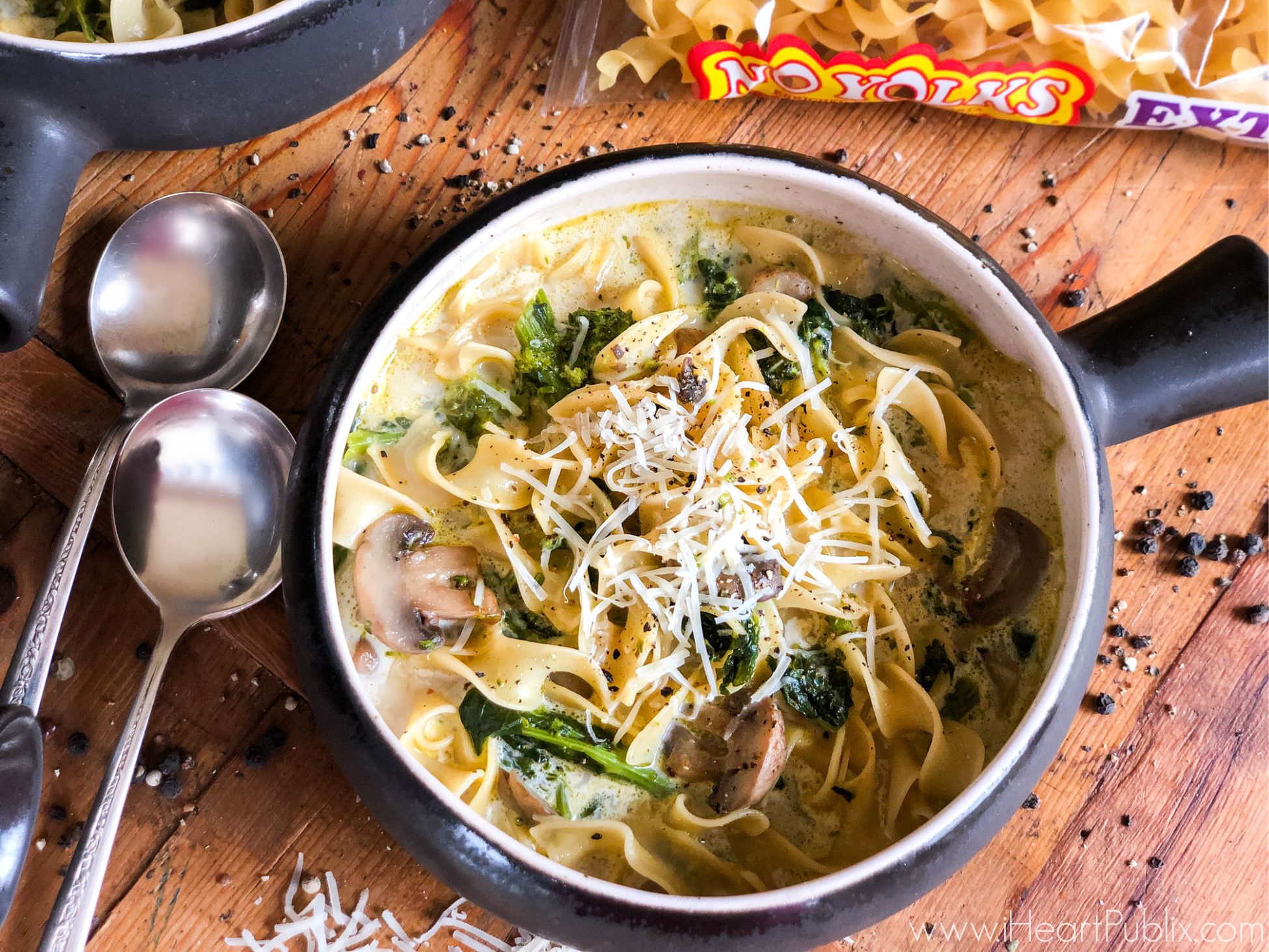 Cacio e Pepe Noodle Soup Auto Draft on I Heart Publix 1133