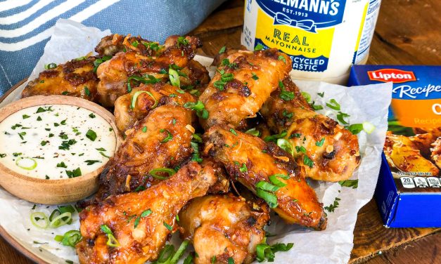 Sticky Baked Onion Chicken Wings Are The Ultimate Snack!