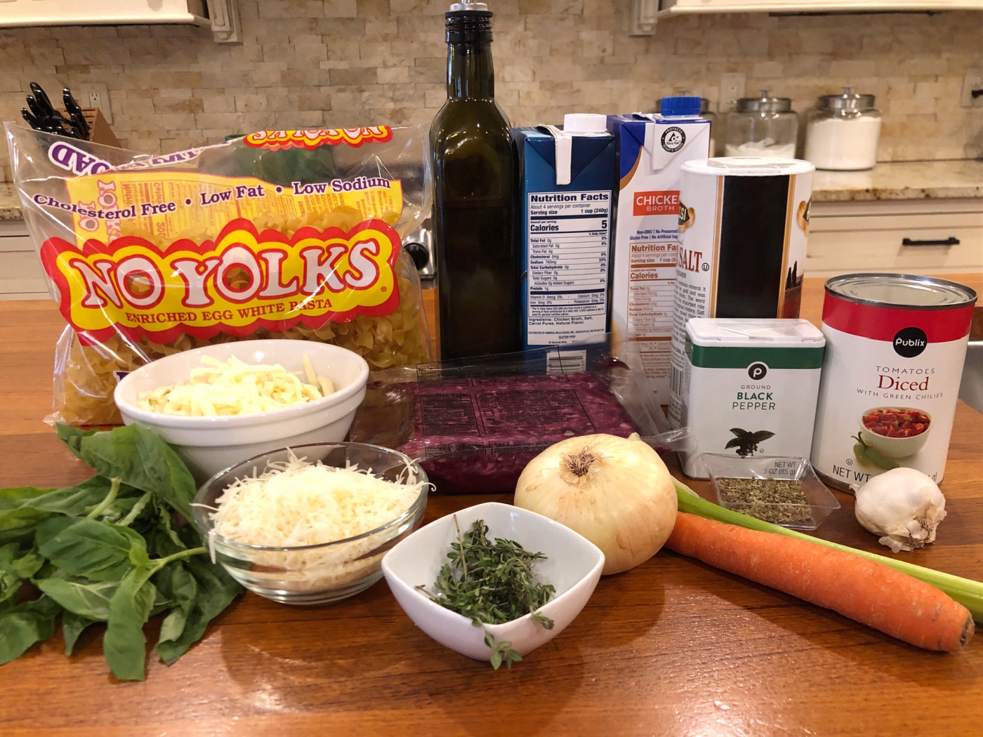 Meaty Lasagna Noodle Soup on I Heart Publix 2