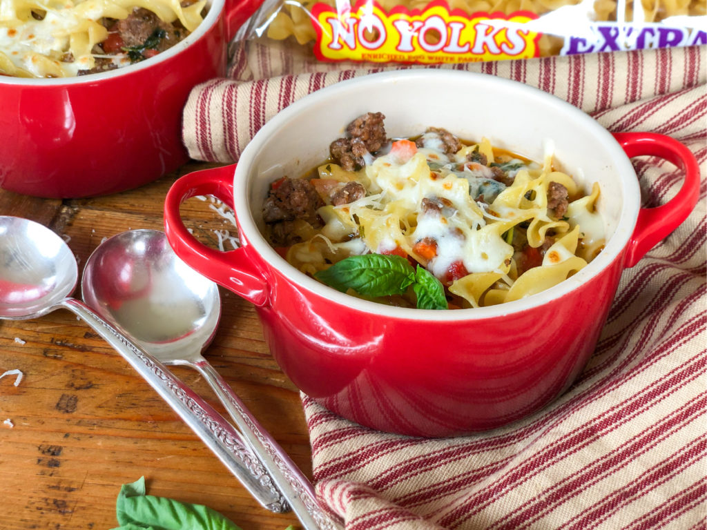 Try This Meaty Lasagna Noodle Soup Easy Weeknight Recipe Idea...No