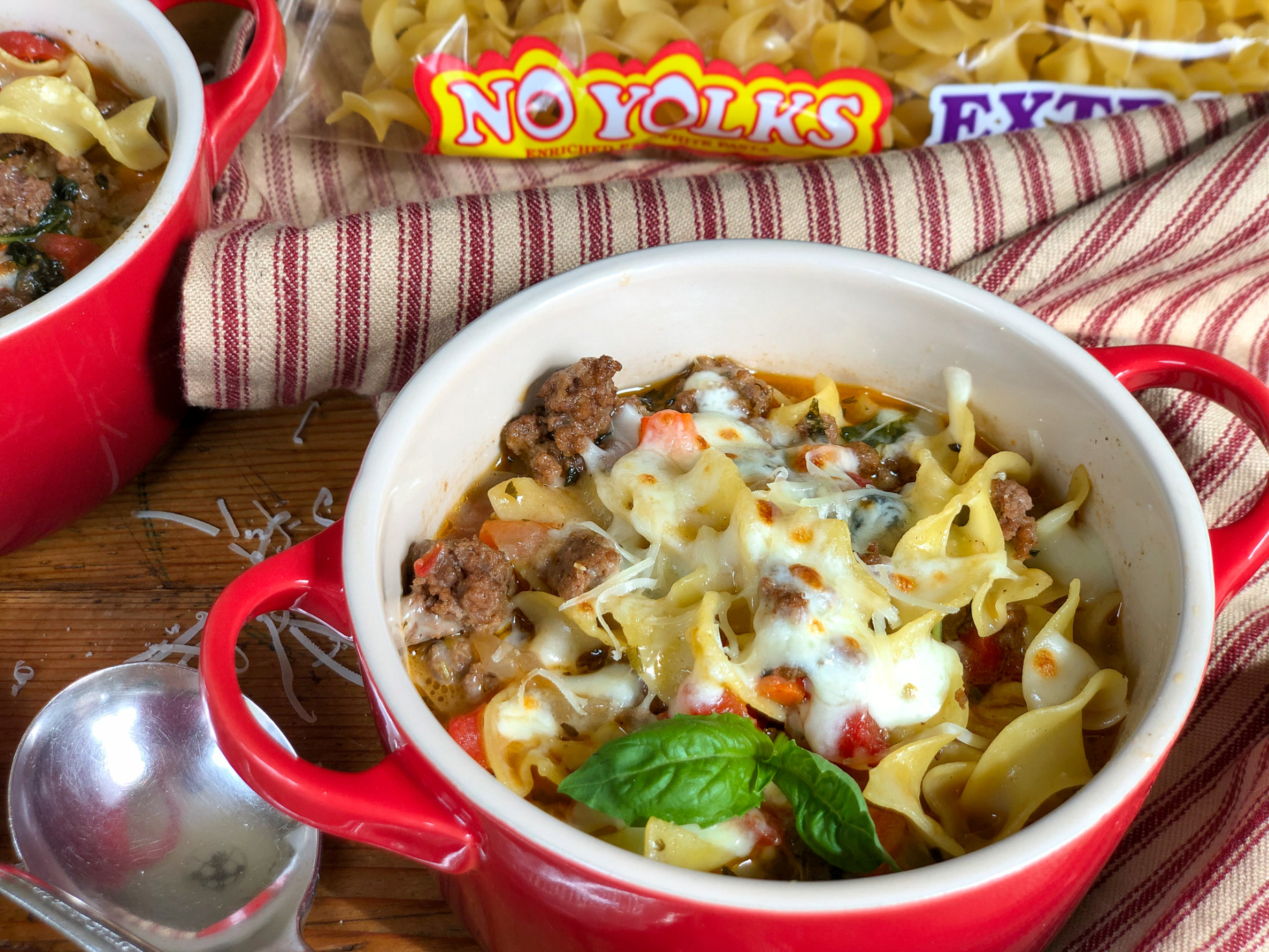 Try This Meaty Lasagna Noodle Soup Easy Weeknight Recipe Idea…No Oven