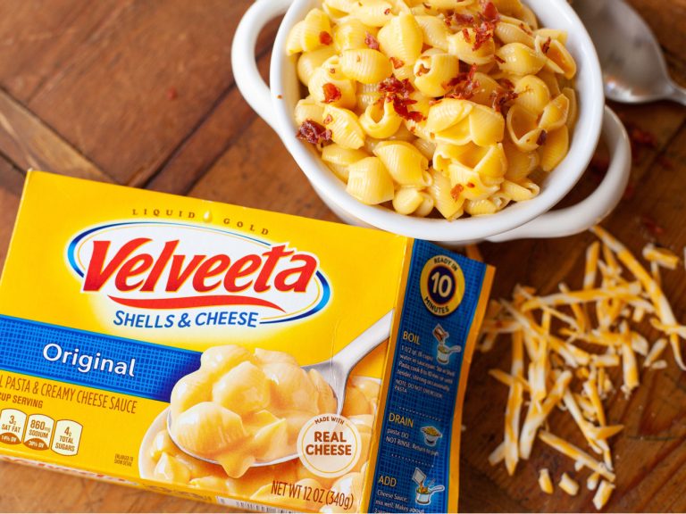Stock Up On Kraft Deluxe Macaroni & Cheese, Velveeta Shells & Cheese