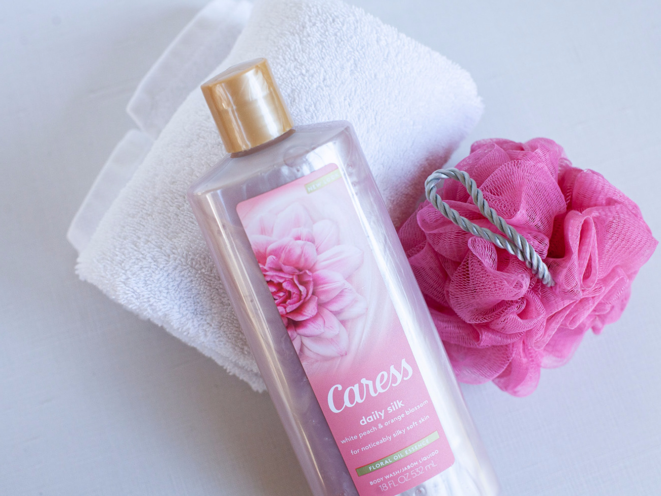 caress rose body wash
