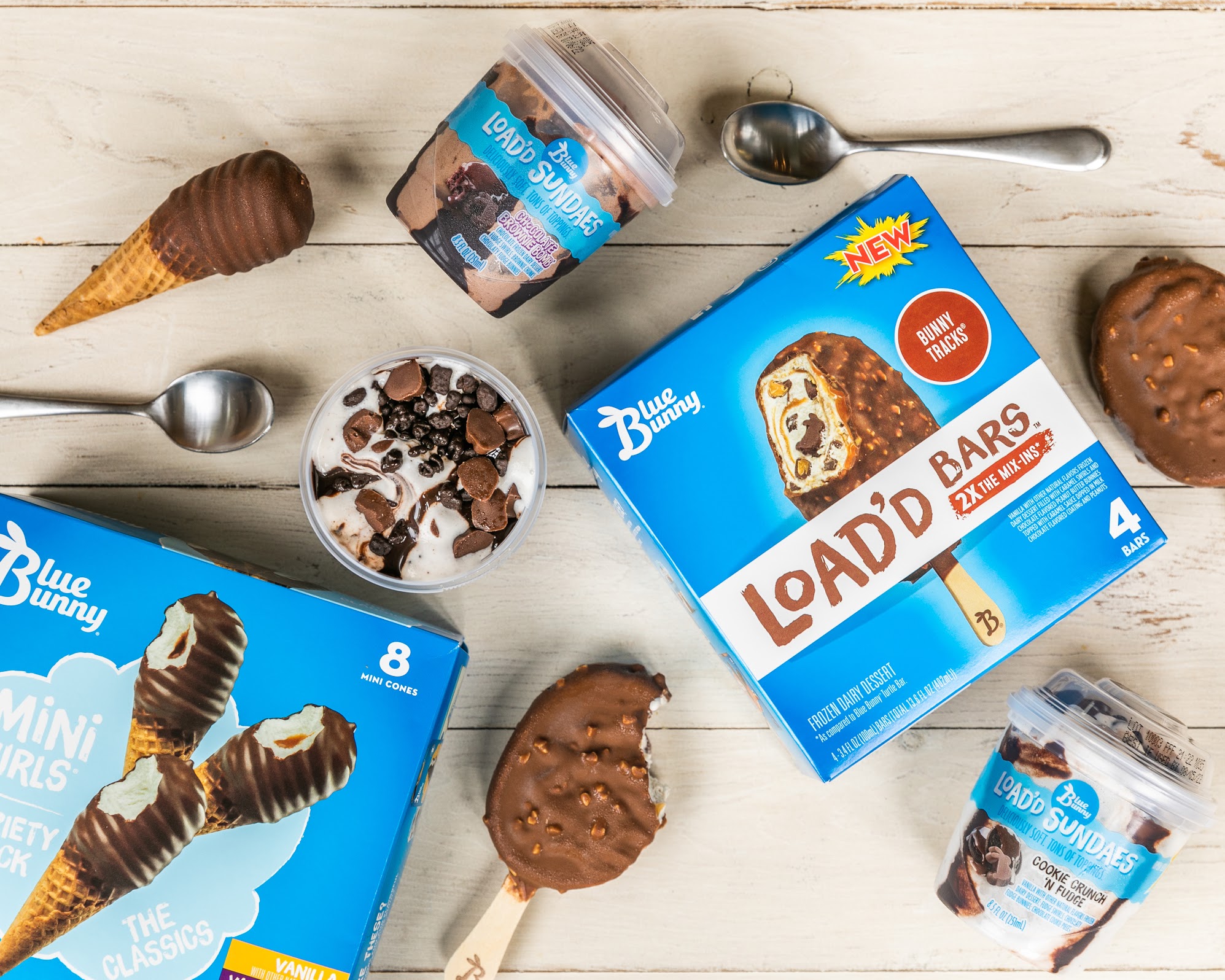 Stock Your Freezer With The Great Taste Of Blue Bunny Frozen Treats