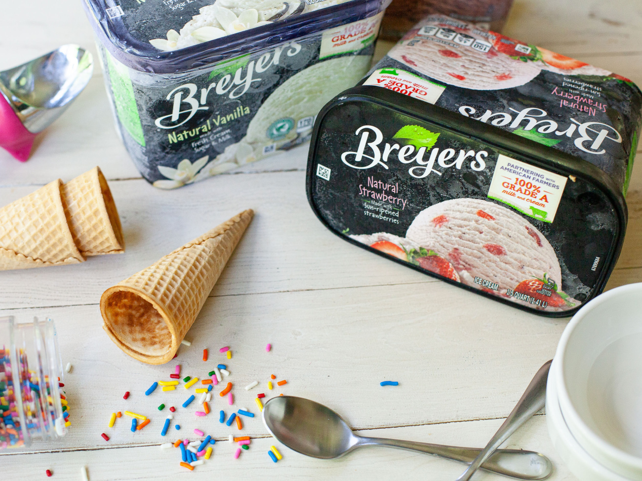 Chill Out On A Hot Day With Delicious Breyers Ice Cream Save NOW At