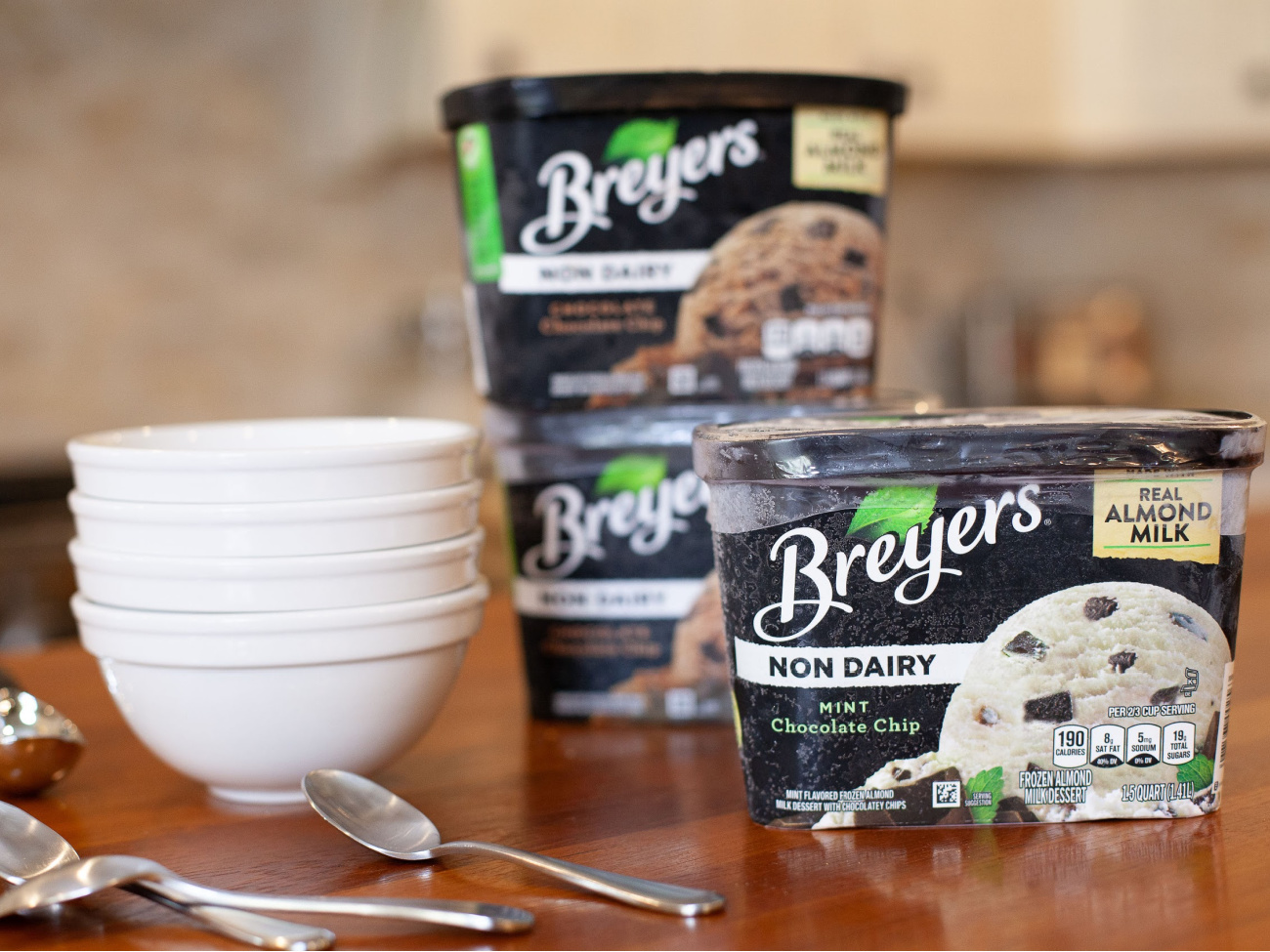 Breyers Non Dairy Ice Cream Mint Breyers Ice Cream Is Buy One, Get One Free - Better Make Room In The Freezer! on I Heart Publix