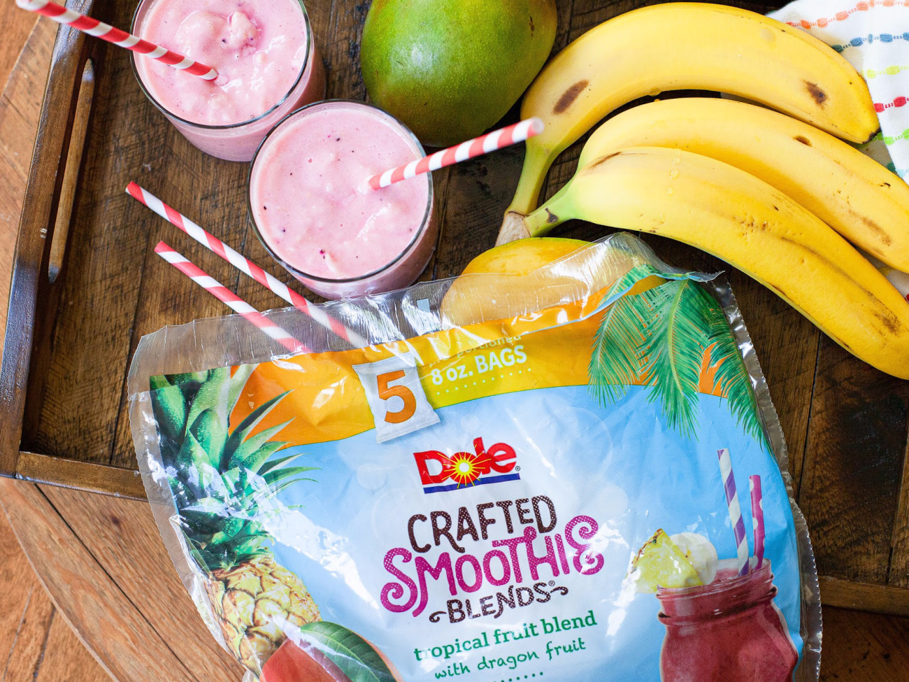 Delicious And Convenient Dole Crafted Smoothie Blends® Are On Sale NOW