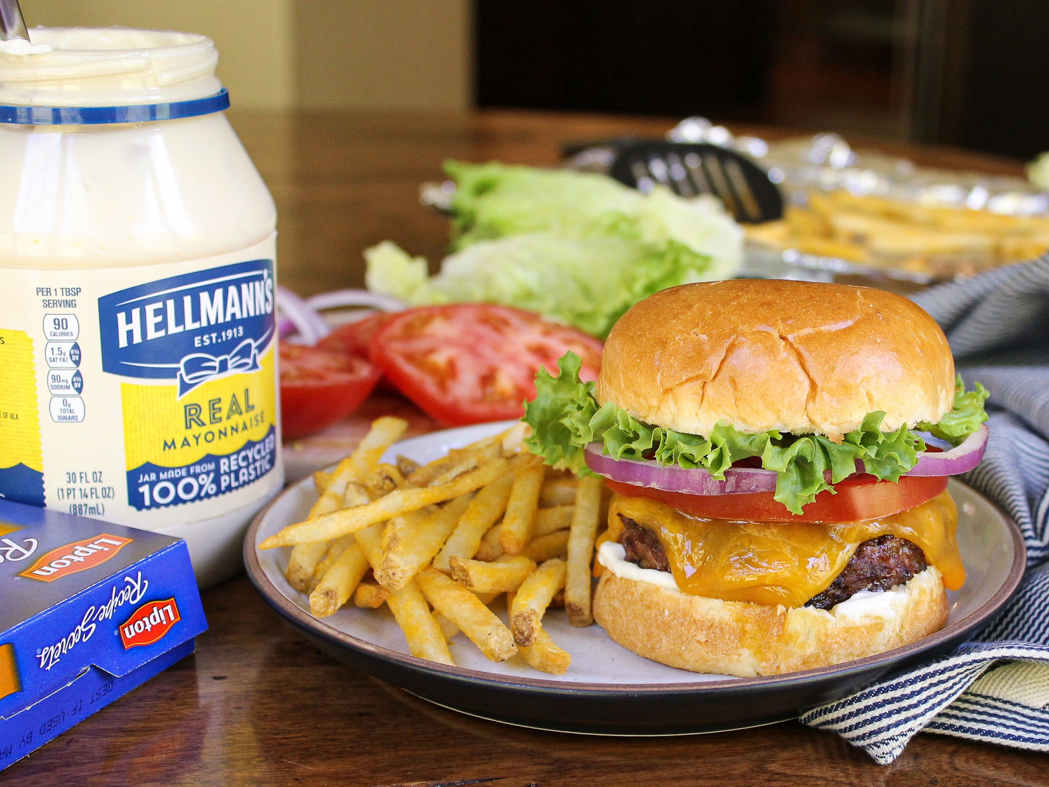 Hellmann’s Juicy Burger Whip Up A Batch Of Best Ever Juicy Burgers Recipe And Earn Gift Cards To Boot! on I Heart Publix