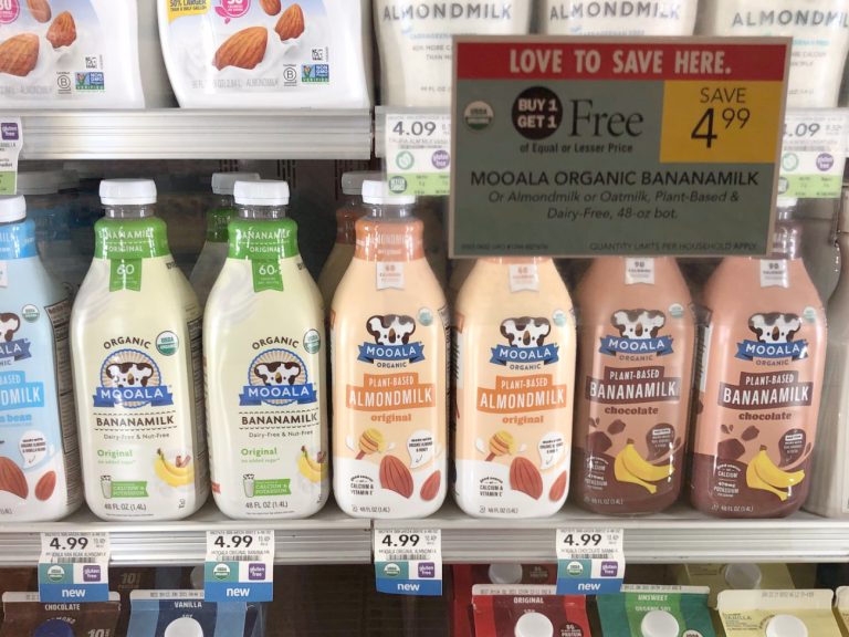 Mooala Plant Based Milk Just 50¢ At Publix