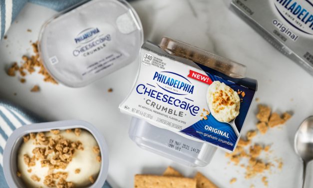 Enjoy New PHILADELPHIA Cheesecake Crumble Desserts Anytime And Anywhere!