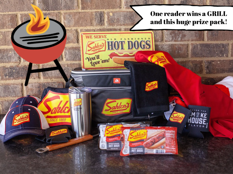 One Reader Wins The Ultimate Grilling Prize Pack From Sahlen’s Hot Dogs…Including A FREE Grill!