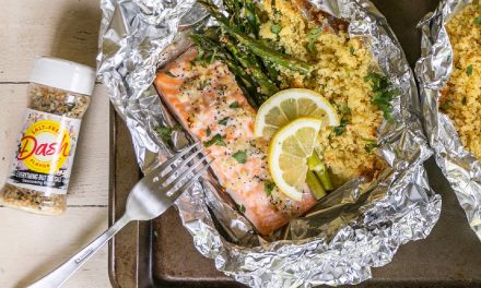 Dash Seasonings Are On Sale NOW At Publix – Grab Your Favorites & Try My Easy Salmon Foil Packets