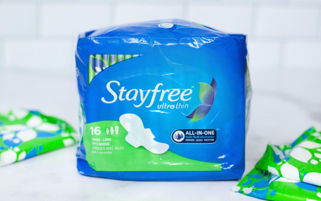 Get Stayfree Products As Low As $5 Per Pack At Publix