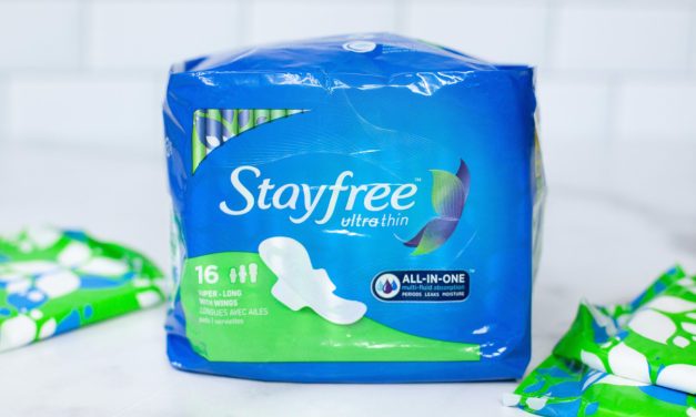 Get Stayfree Products As Low As $5 Per Pack At Publix