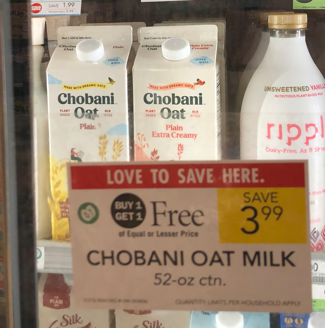 Chobani Oat Milk Just $1 At Publix on I Heart Publix 2