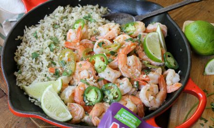 Grab Some Mahatma® Ready To Serve Rice & Try My Ten Minute Tequila Lime Shrimp Recipe