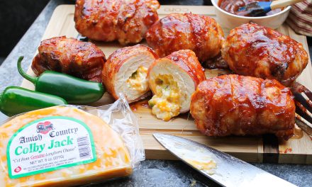 Grab Some Amish Country Cheese & Serve Up My BBQ Bacon Chicken Bombs At Your Memorial Day Gathering