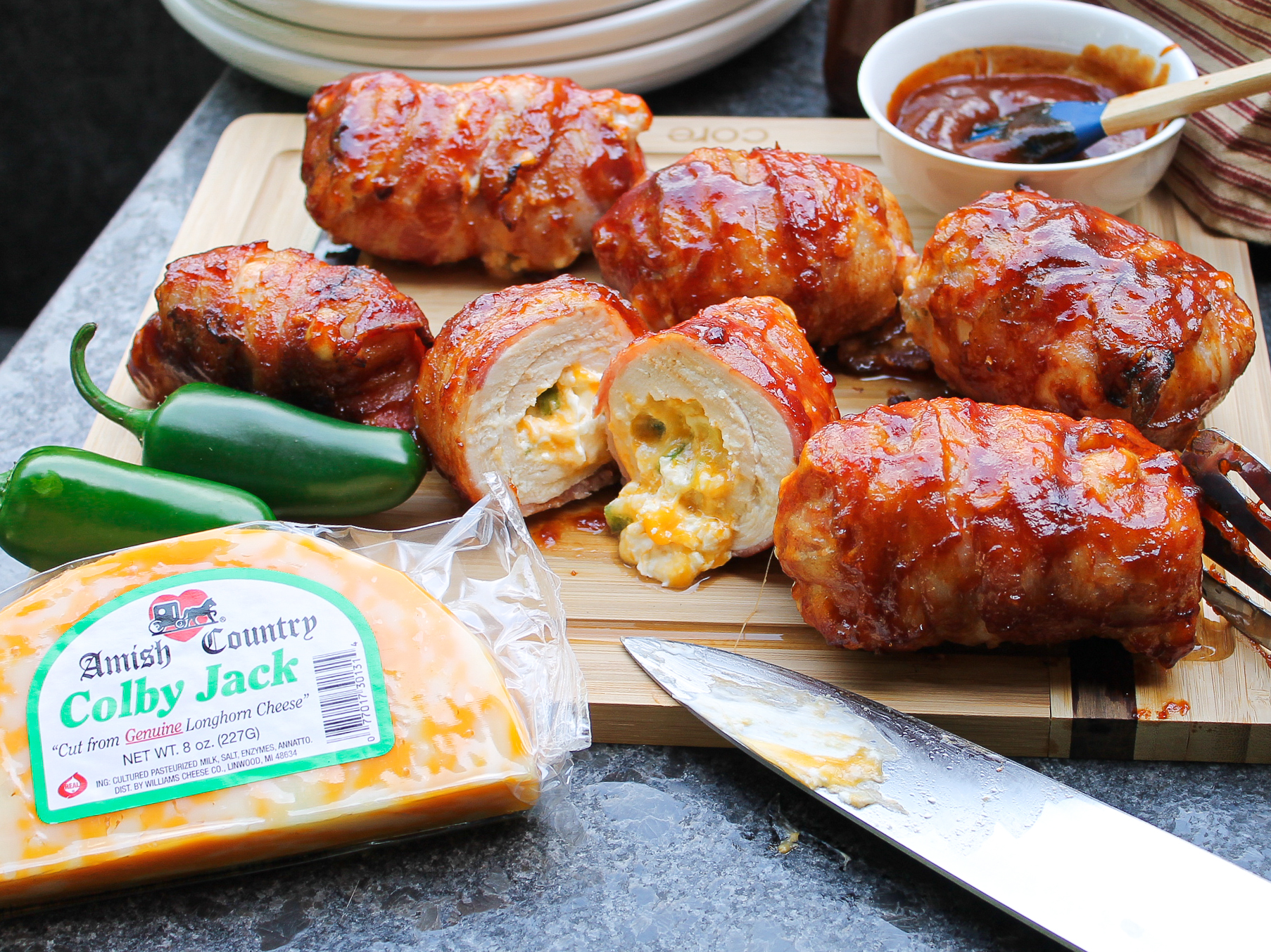 Grab Some Amish Country Cheese & Serve Up My BBQ Bacon Chicken Bombs At Your Memorial Day Gathering on I Heart Publix 4