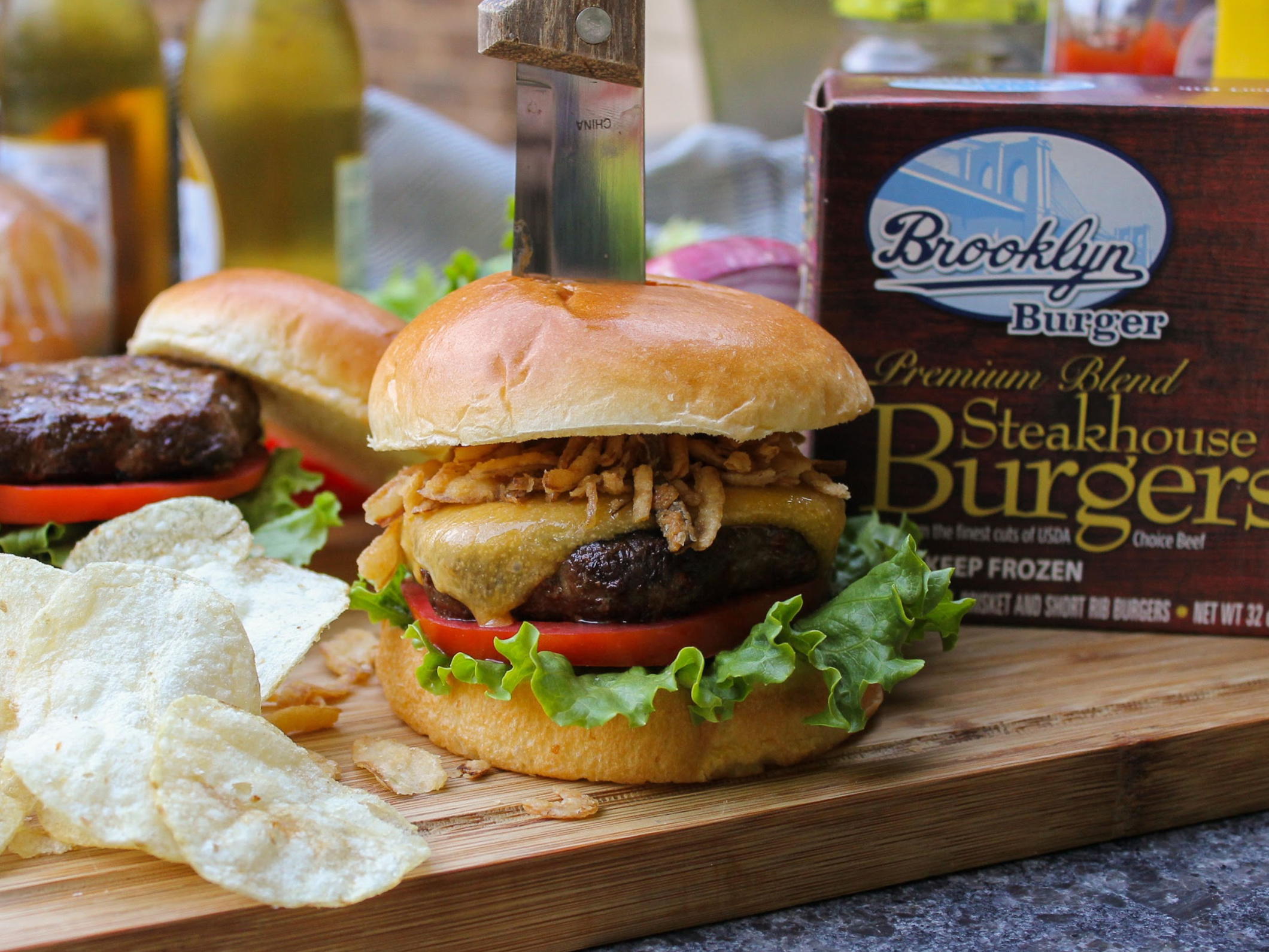 Brooklyn Burger Steakhouse burger02 Stock Up On Brooklyn Burger Steakhouse Burgers For Your Memorial Day Festivities - Save NOW At Publix! on I Heart Publix 1