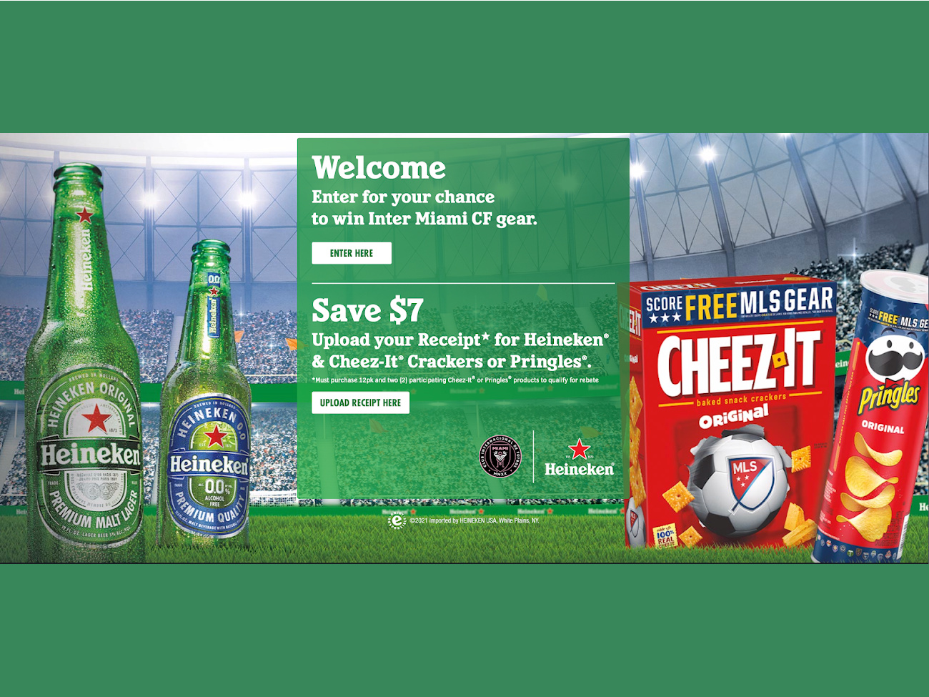 Florida Folks - Purchase Heineken And Cheez-It Or Pringles And Save $7 (Plus Enter To Win Inter Miami CF Gear) on I Heart Publix