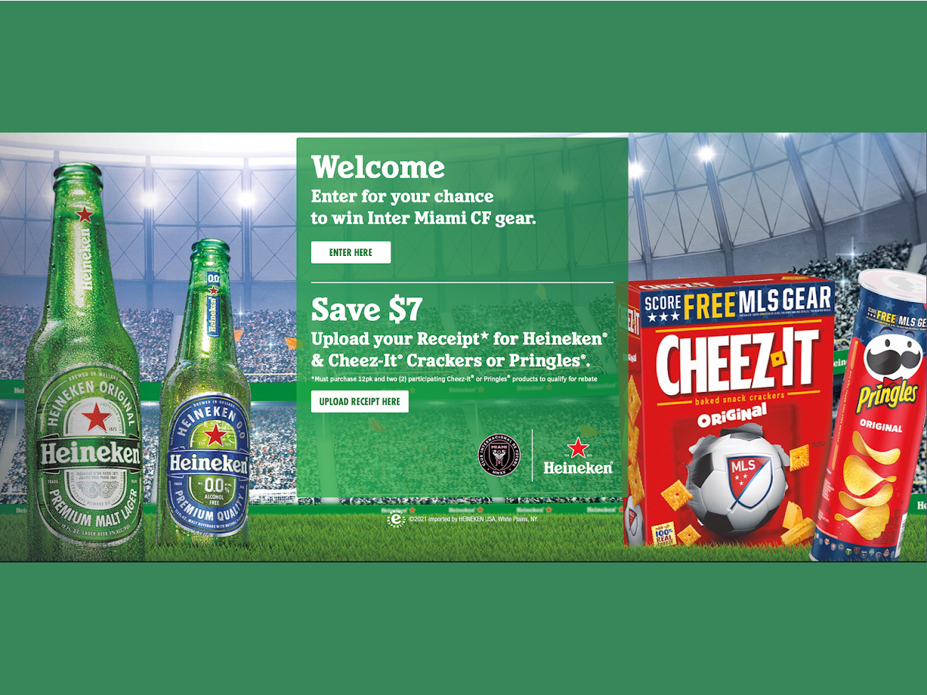 Miami Florida Folks - Purchase Heineken And Cheez-It Or Pringles And Save $7 (Plus Enter To Win Inter Miami CF Gear) on I Heart Publix