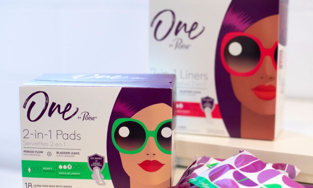 New One By Poise® Handles Your Period Weeks AND Bladder Leaks – Try Them Now And Save BIG At Publix!