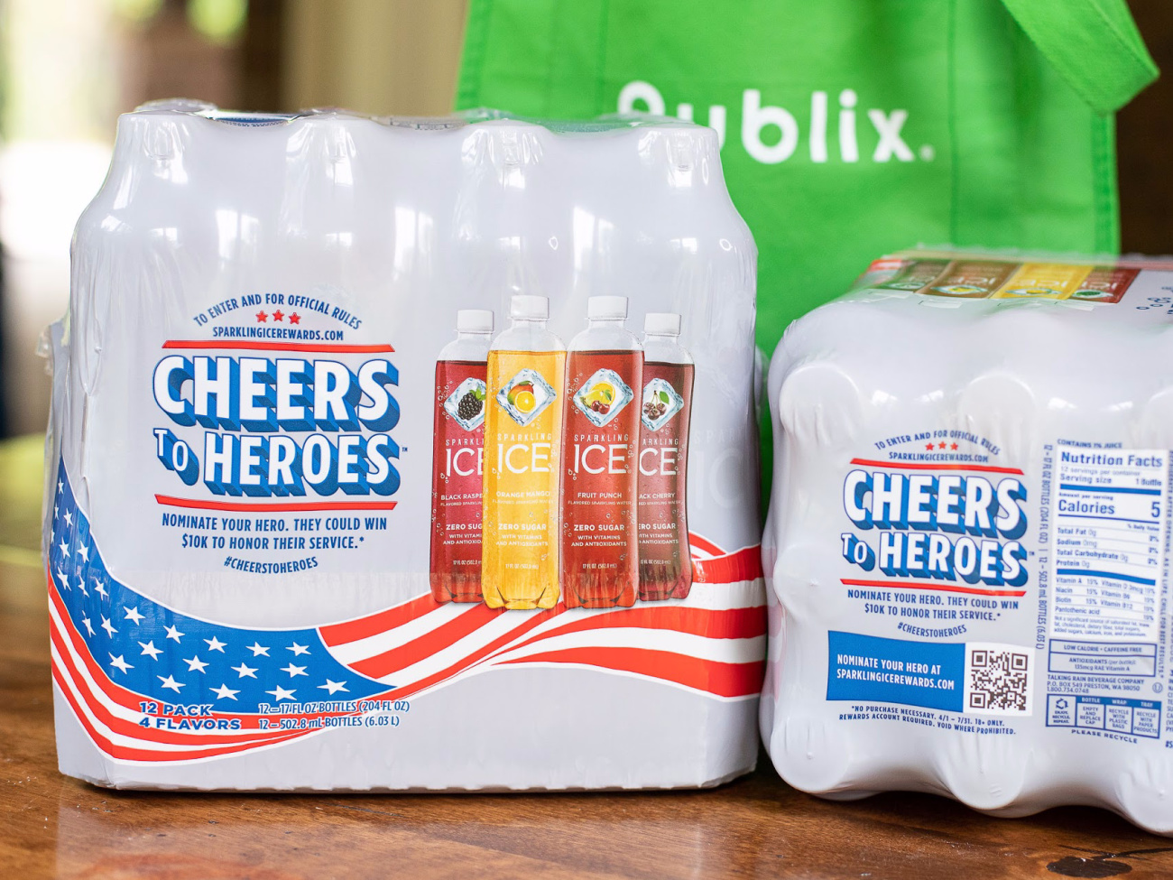 Time To Say Cheers To Your Heroes AND Save On Sparkling Ice At Publix