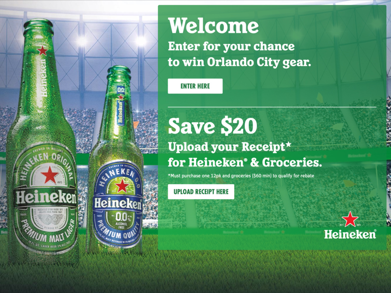 orlando sweeps Heineken Orlando Draft on I Heart Publix