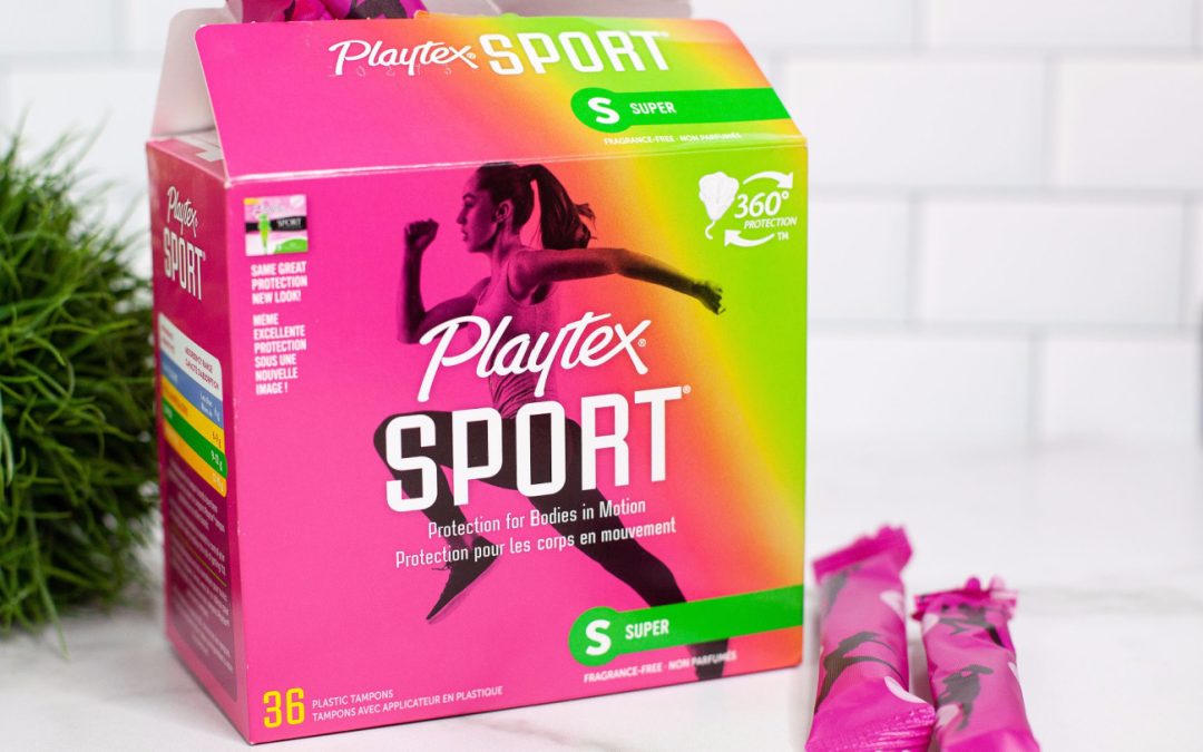 Playtex Sport Tampons Are Just $6 Per Box At Publix