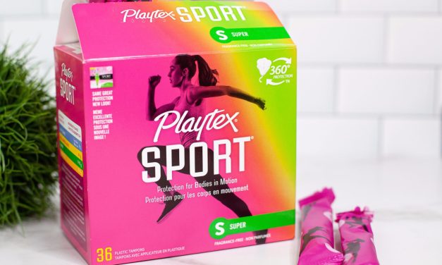 Playtex Sport Tampons Are Just $4.64 Per Box At Publix