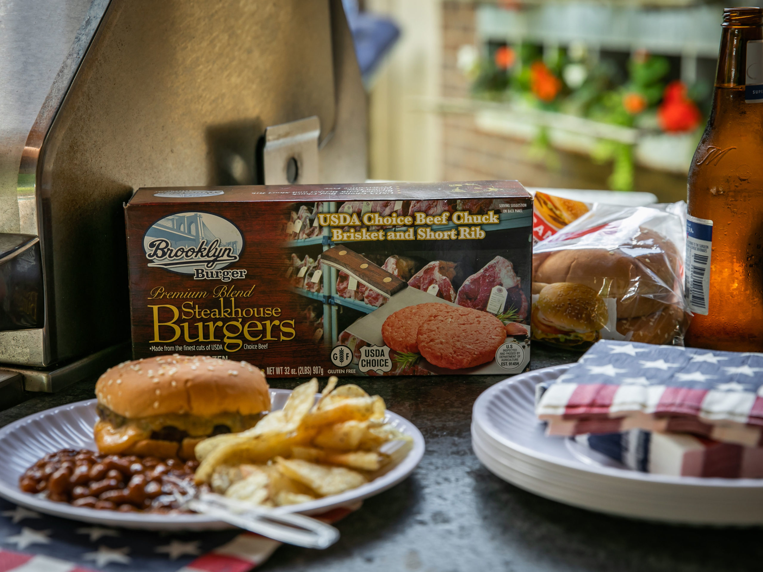 Pick Up Brooklyn Burgers Steakhouse Burgers For Your July 4th Celebration - Save Now At Publix on I Heart Publix