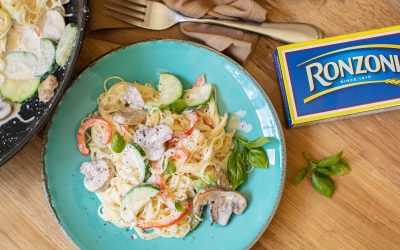 Creamy Angel Hair Primavera Is The Perfect Recipe For The Ronzoni BOGO Sale