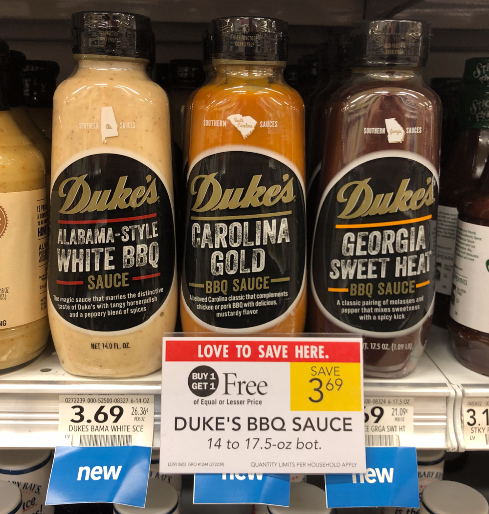 Add Great Flavor To Your BBQ With Duke's New Southern Sauces - Buy One, Get One FREE At Publix! on I Heart Publix 1