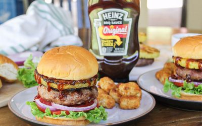 Escape From The Ordinary With These Hawaiian Turkey Burgers – Be Sure To Enter The Heinz Art Of The Burger Contest
