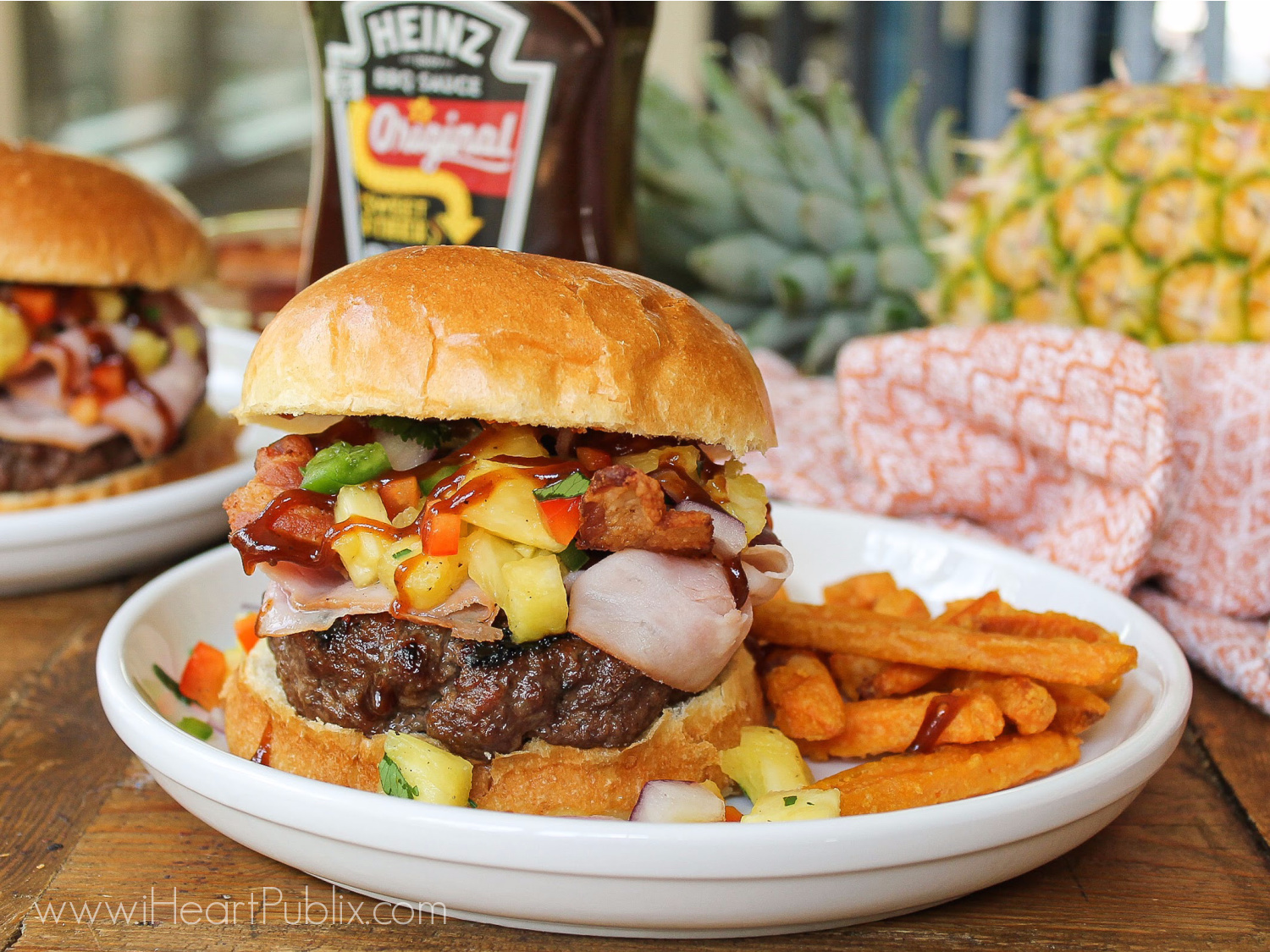 Pig In Paradise Burger-Heinz Pig In Paradise Burger on I Heart Publix 1