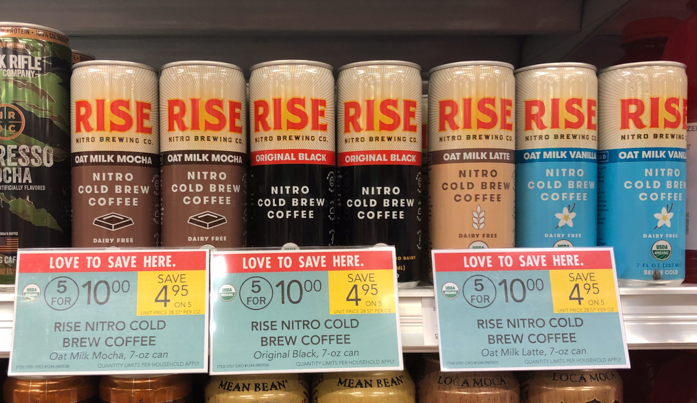 RISE Brewing Coʼs Nitro Cold Brew Coffee Is On Sale NOW At Publix – Stock Up For Summer! on I Heart Publix 1