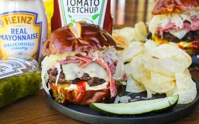 Get Everything You Need For A Tasty Reuben Burger At Publix And Be Sure To Enter The Heinz Art of the Burger Contest!